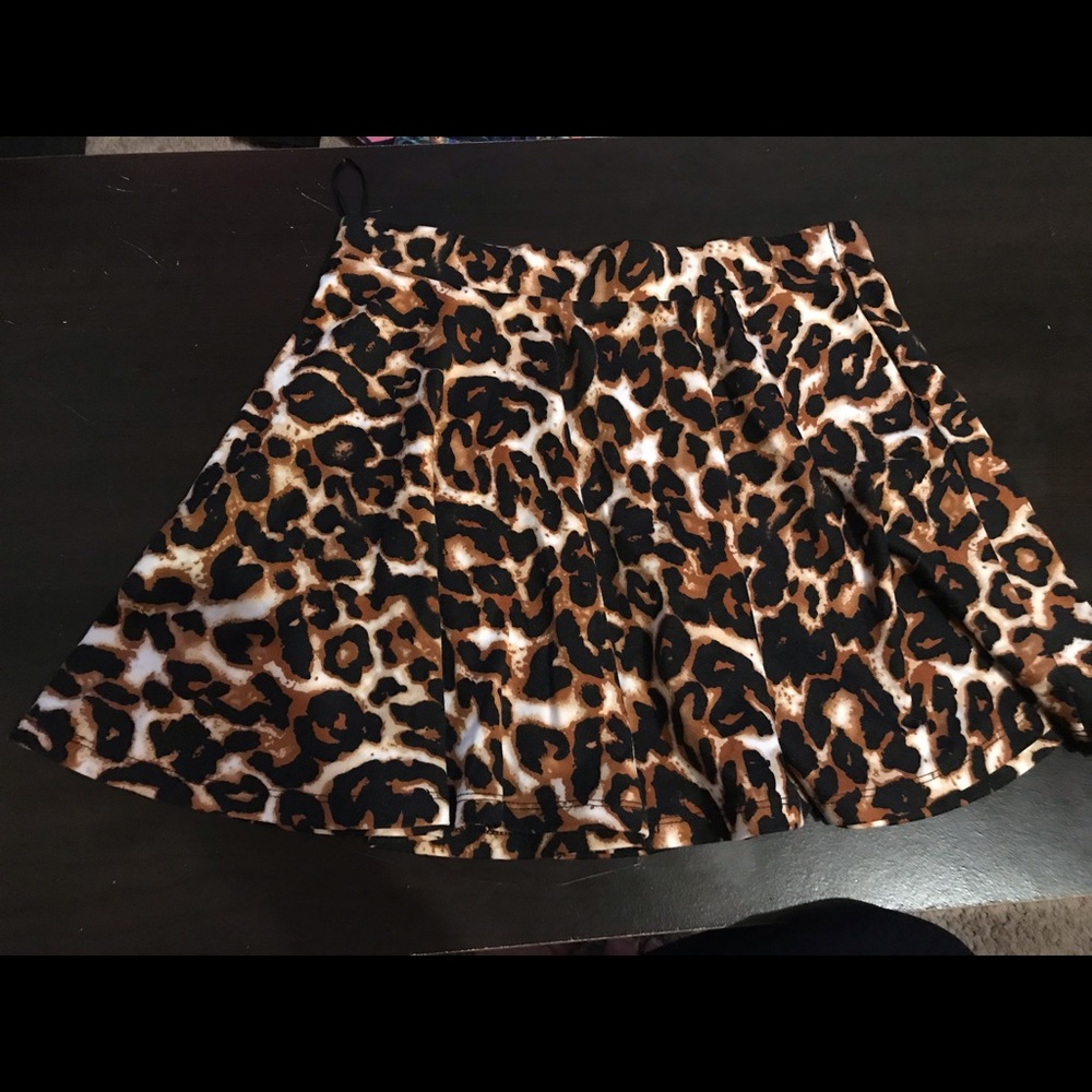 Cheetah skirt